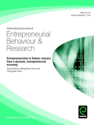 cover image of International Journal of Entrepreneurial Behaviour & Research, Volume 15, Issue 5